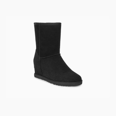 UGG Classic Femme Short - Boots Dame - Svart (NO-N368)